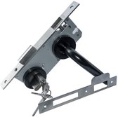 Eurofix Deurslot-set voor tuindeur | RVS Zwart gecoat | PC85 slot | Rozet model