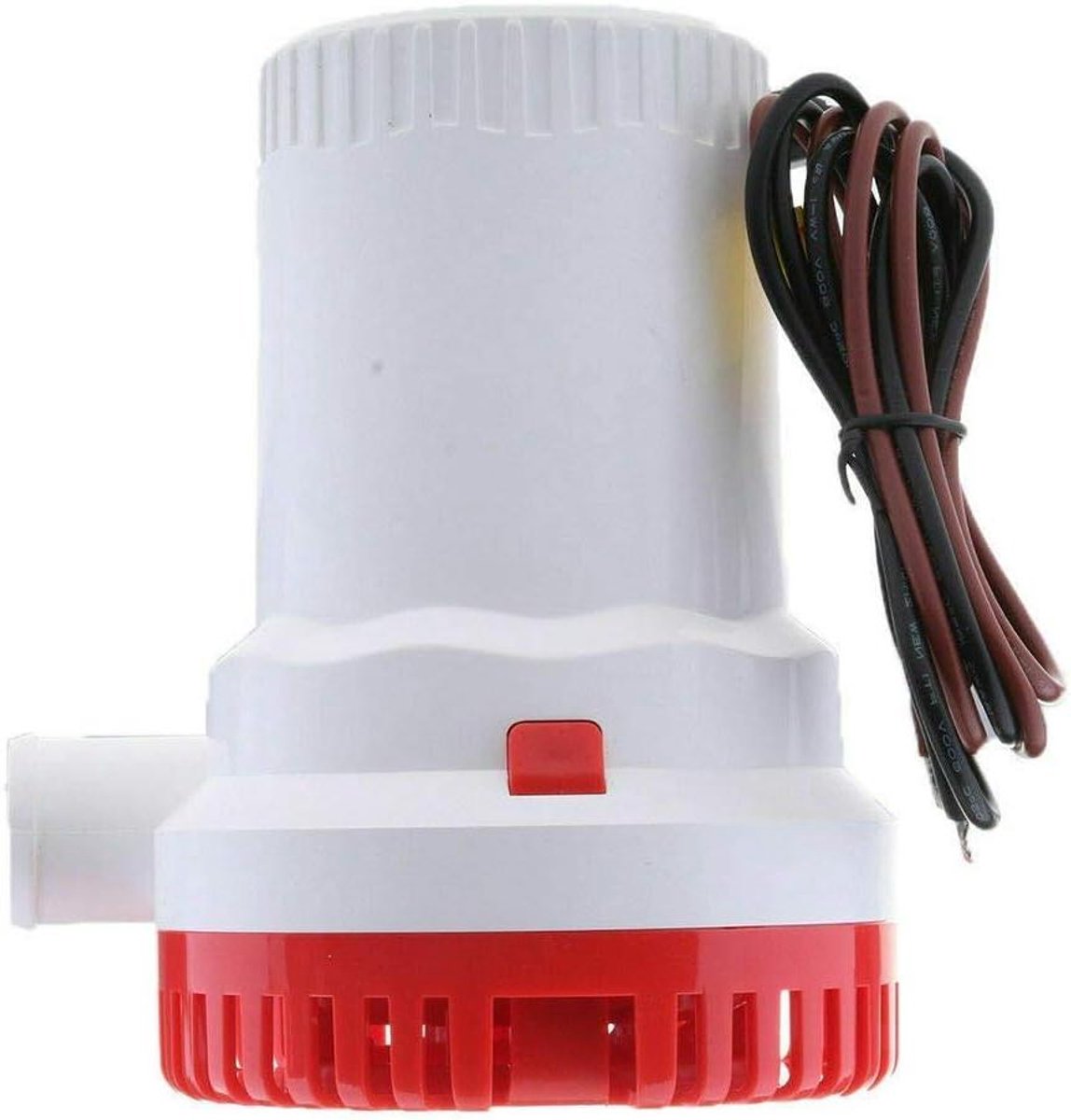 Allecto Plus - Elektrische Marine Bilge Pomp, Hoge Doorstroming 1500GPH/2000GPH, 12V/24V voor Bootjacht en Caravan - Draagbaar en Duurzaam