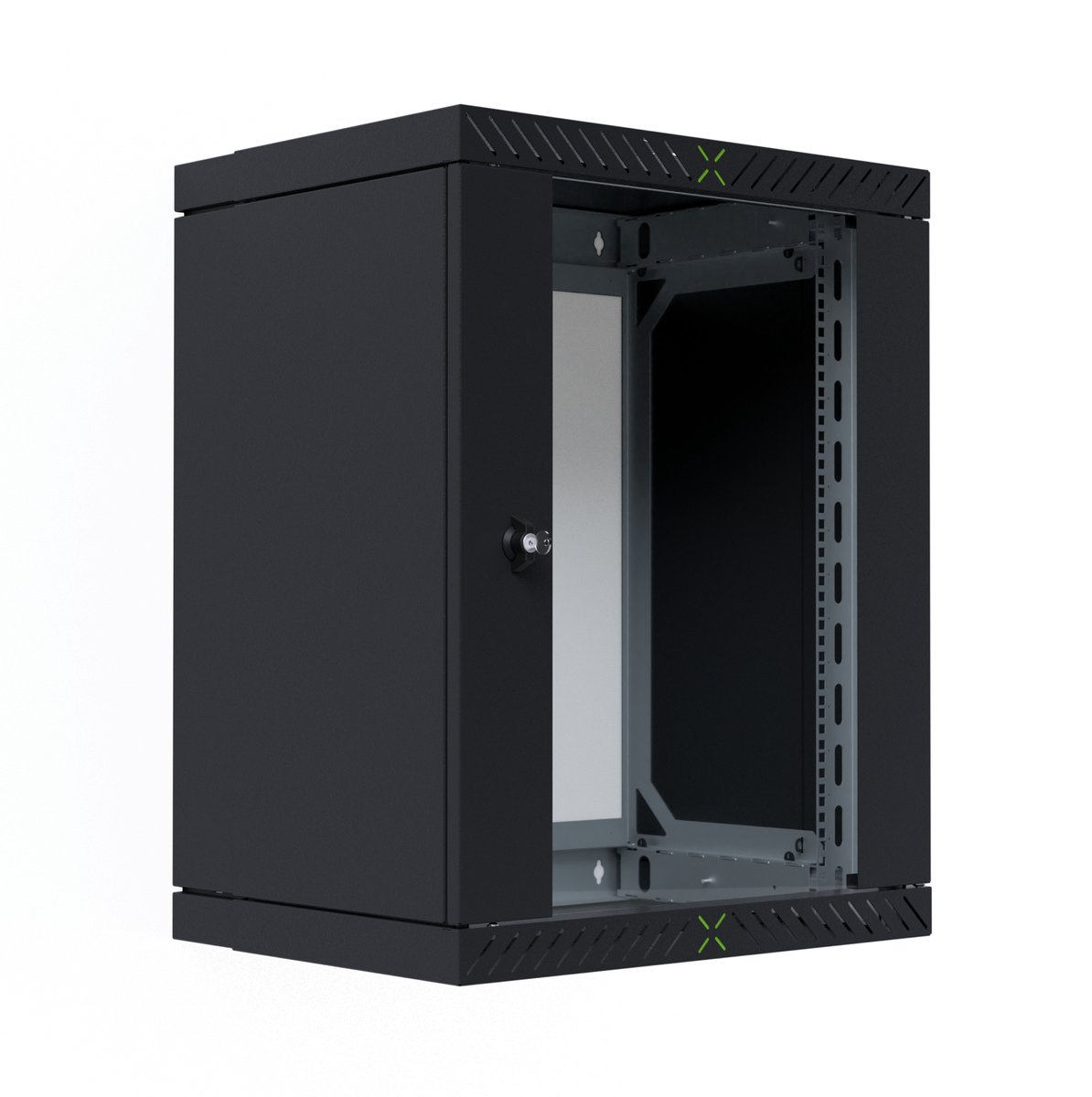 EFB Elektronik WGX-1506TS.G1 rack 15U Wandrek Zwart