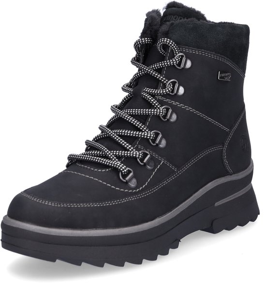Remonte Dames Veterboots Rood Met Waterafstotend Tex-Membraan Remonte Dames Veterboots Rood Met Waterafstotend Tex-Membraan