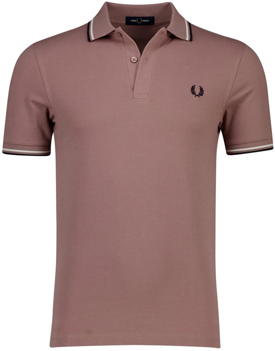 Fred Perry poloshirt korte mouw bordeaux