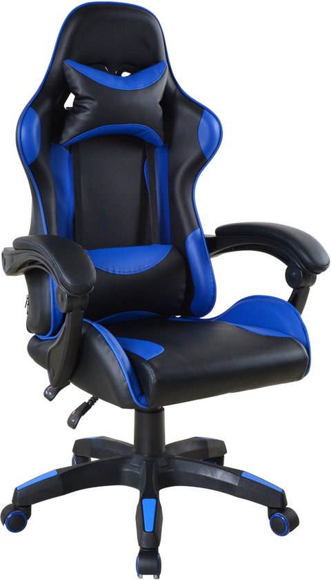 VDD Gamingstoel Verstelbaar Blauw-Zwart Ergonomisch - VDD - €79,95