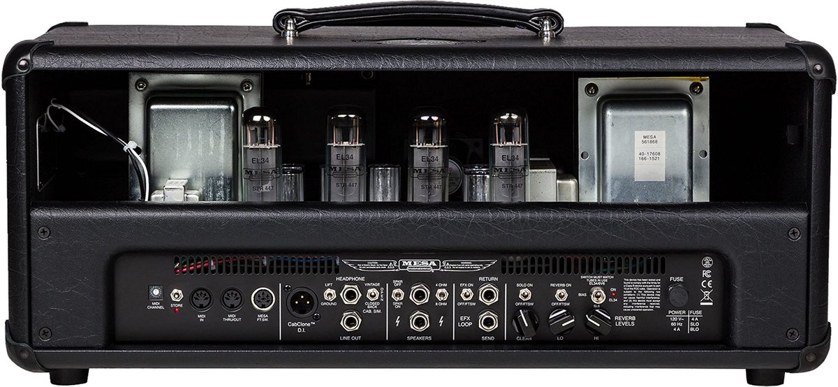 Mesa Boogie Triple Crown TC-100 Head - Buizenversterker top voor elektrische gitaar