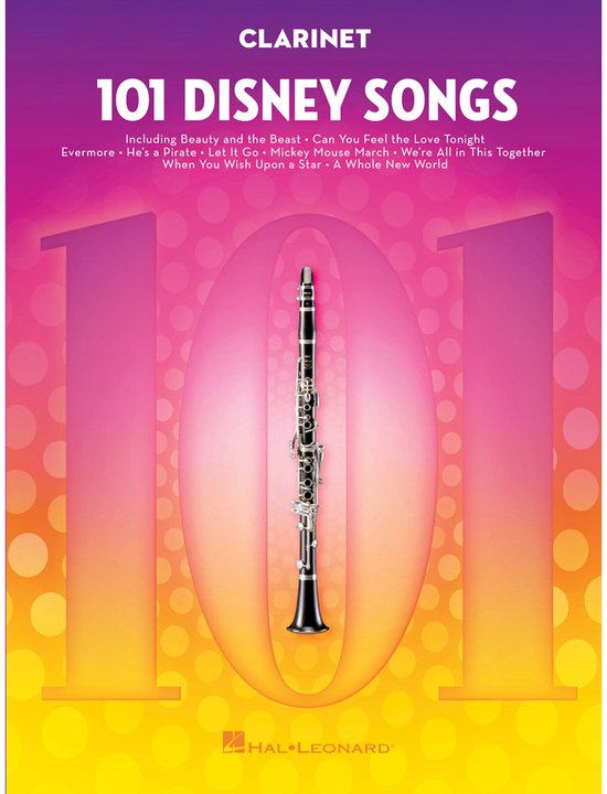 101 Disney Songs: For Clarinet
