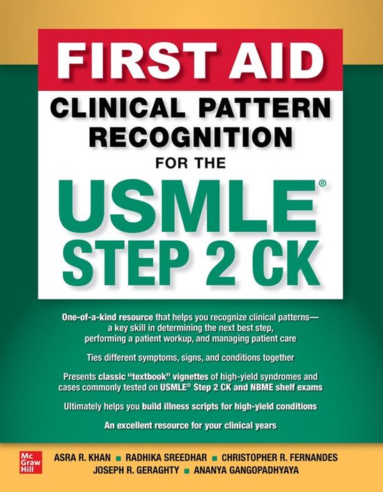First Aid Clinical Pattern Recognition for the USMLE Step 2  ... - cover