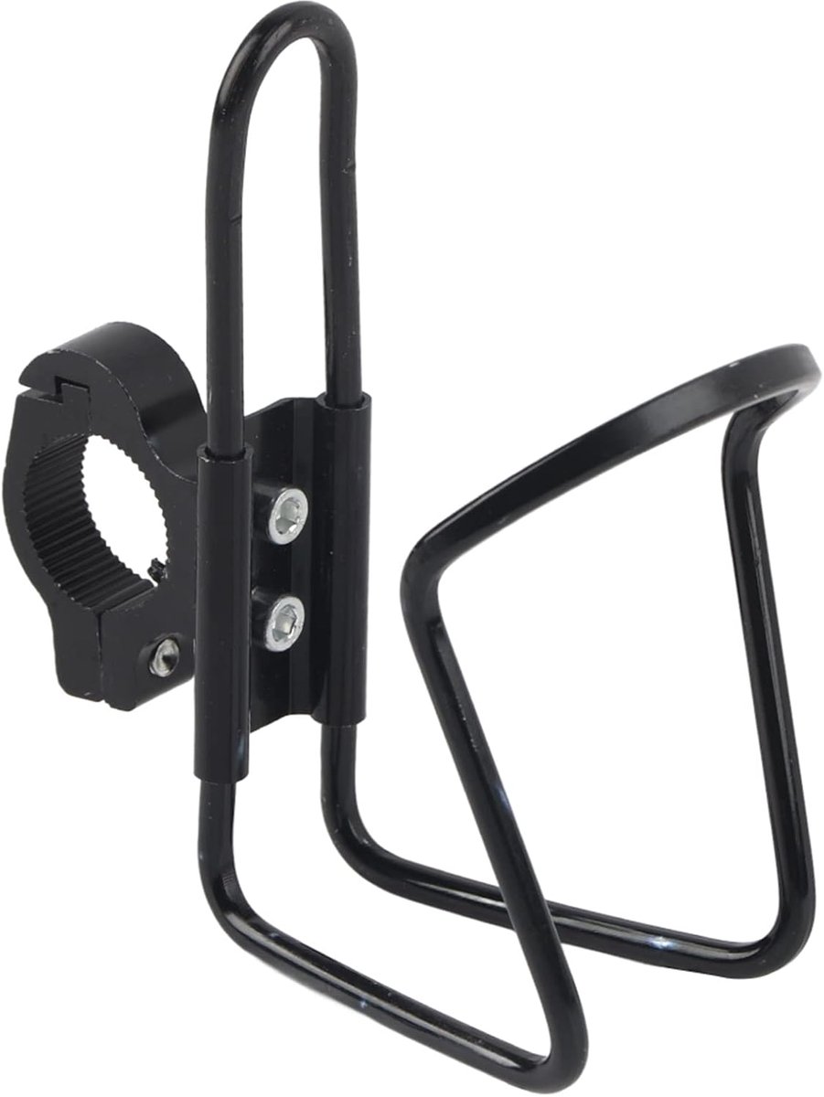 Erhouder fiets - Bekerhouder Universeel - Verstelbare bekerhouder - Fleshouder - Drankhouder - Bekerhouder voor op de buggy-1 stuks motorfiets bekerhouder-motorfiets beker standhouder - Zwart