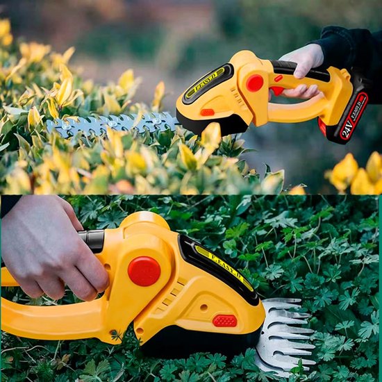 MKSS® Buxusschaar met Accu - Heggenschaar - Mini Kettingzaag van Merkloos	 — afbeelding 5