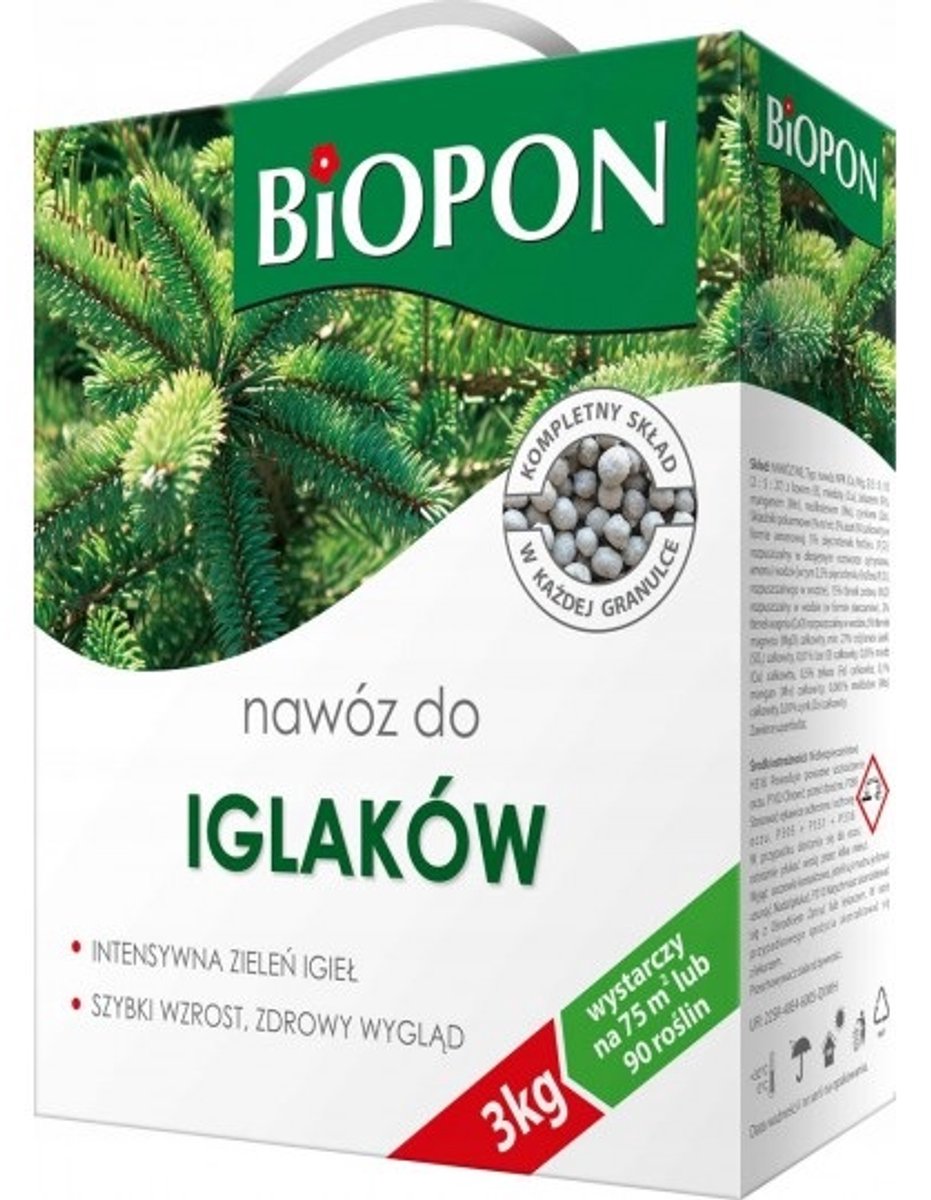 Conifeer intensief groen granulaat 3 kg