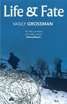 Boek 'Life & Fate' van Vasily Grossman met op de cover een winterse veldslag.