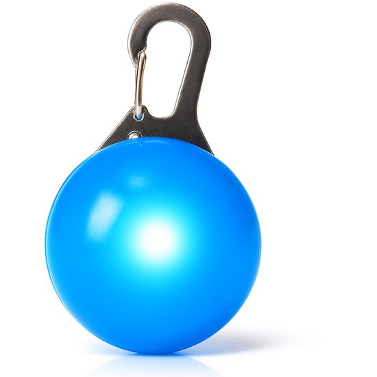 Professor Q - Verlichting Hond - Led Lampje Honden - Lampje Hondenhalsband - Honden Lampje Halsband - Hondenlampje - Blauw