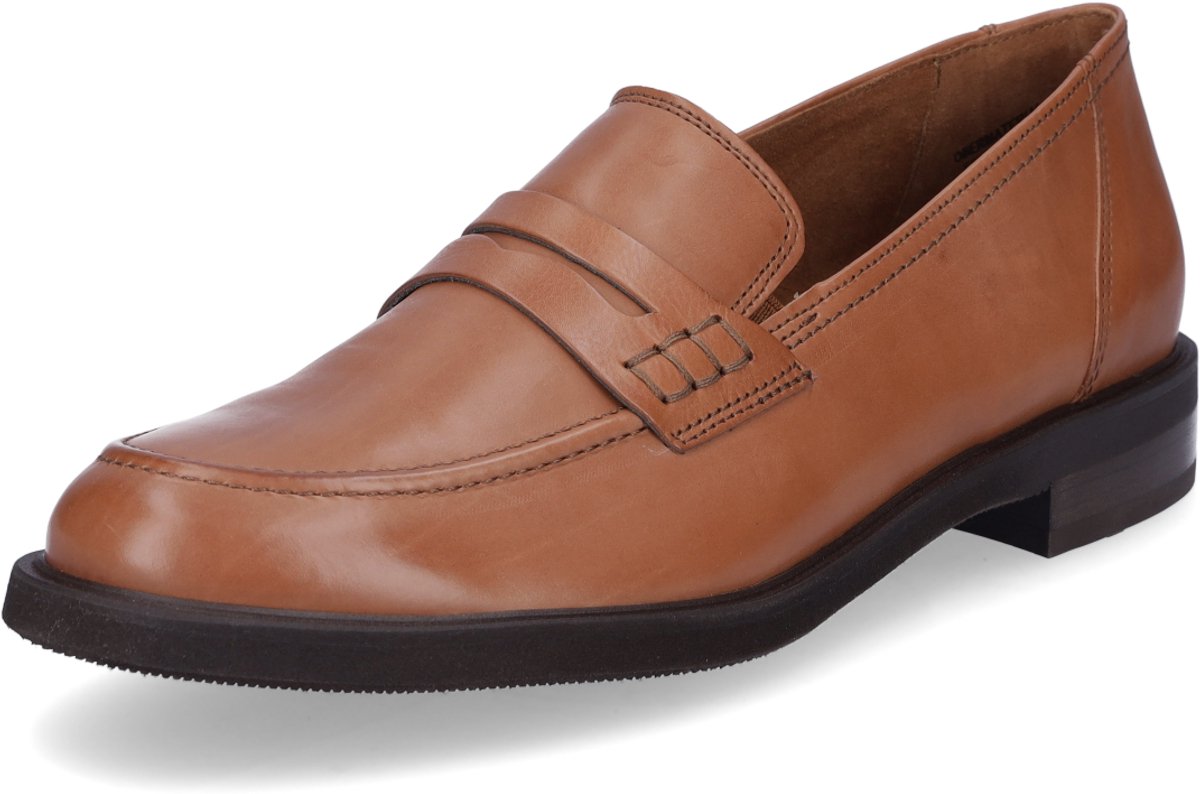 Paul Green dames leren loafer cognac 6