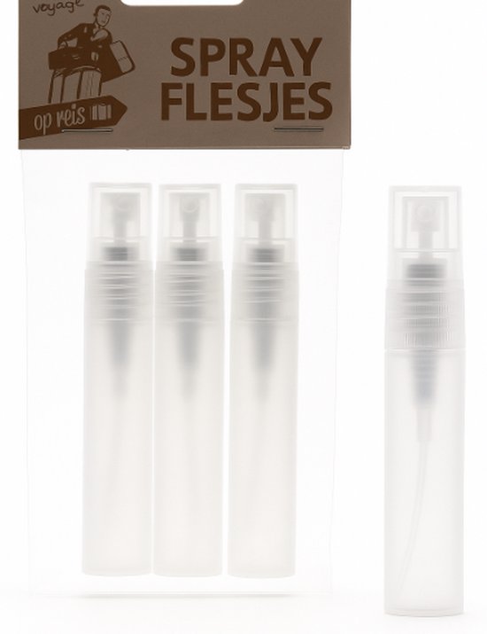 Sprayflesjes 8ml 3 stuks - Mini Parfum Flesje | Lipstick Formaat Navulbare Parfum Verstuiver