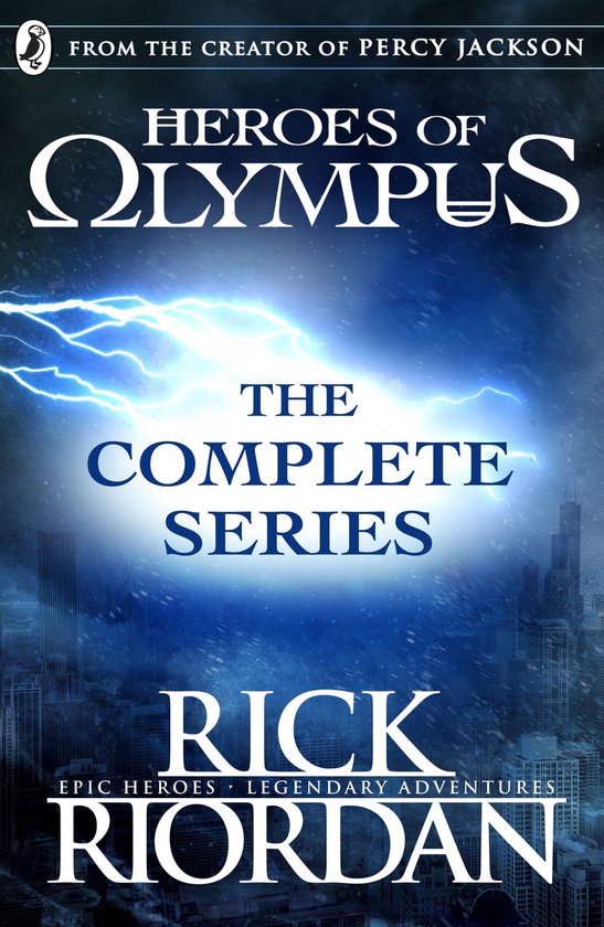 Heroes of Olympus: The Complete Series (Books 1, 2, 3, 4, 5) - cover