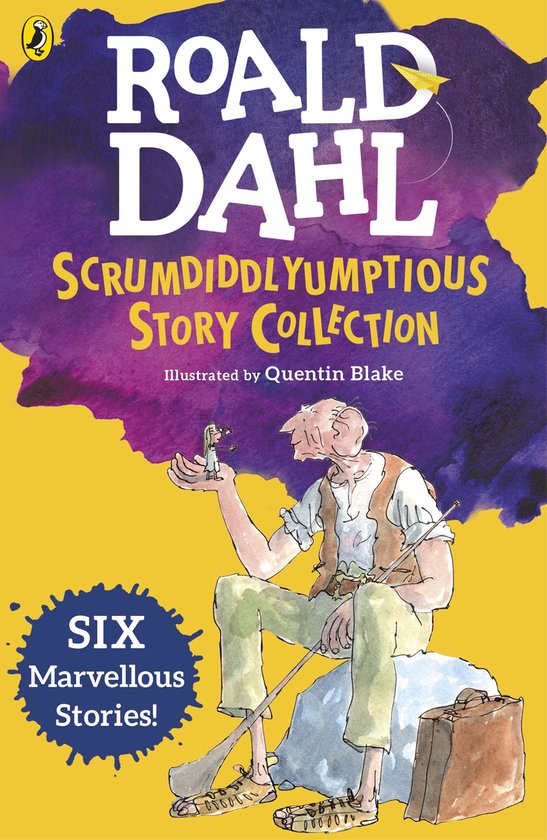 Roald Dahl's Scrumdiddlyumptious Story Collection - cover