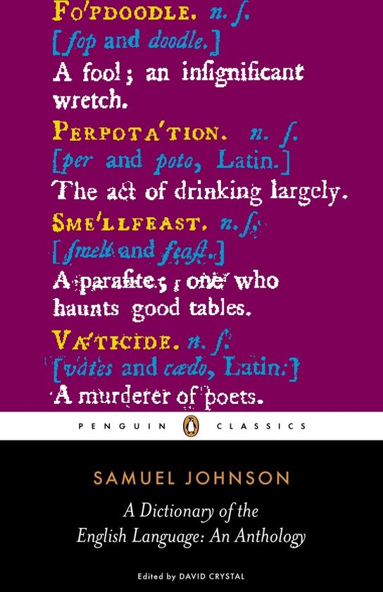 A Dictionary of the English Language - cover