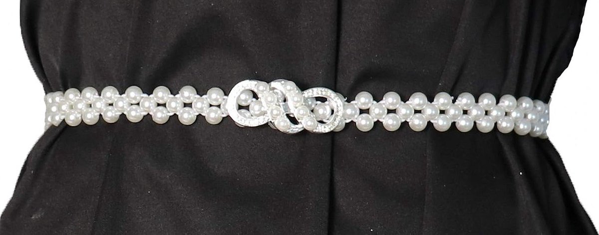 UNICRAFTALE Herzkettengürtel Metall Taillengürtel Kristall Strass