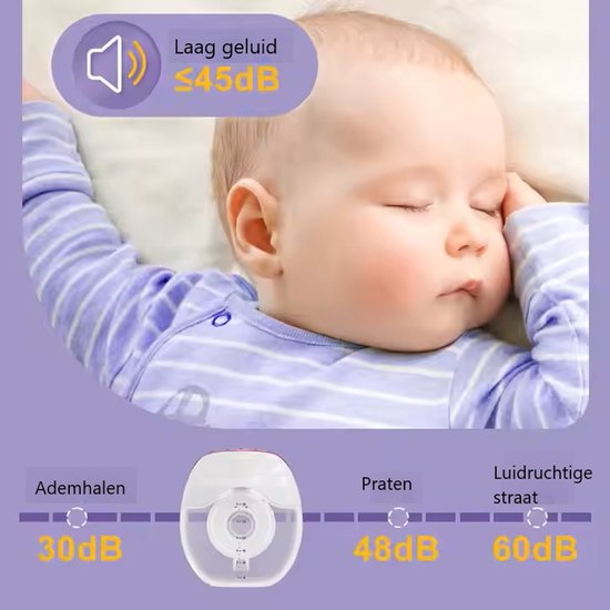 Borstkolven- borstkolf- Elektrisch borst kolf-Handsfree borst kolf- no hands breast pump van Merkloos — afbeelding 3