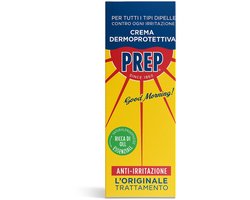 PREP Derma Protective Cream 75ml – Originele Anti-Irritatie Crème voor Jong en Oud – Bij Huidproblemen, Roodheid, Insectenbeten, Zonnebrand, Droge of Geïrriteerde Huid, Na Ontharing en Vermoeide Voeten – Verfrissend en Verzachtend