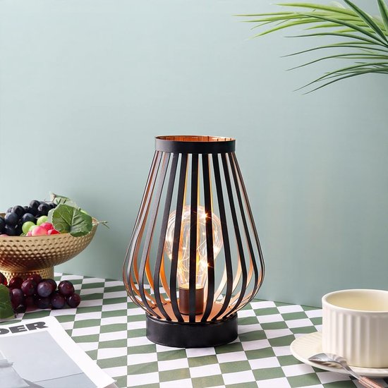 LED tafellamp Flame Lantern, draagbaar, batterij