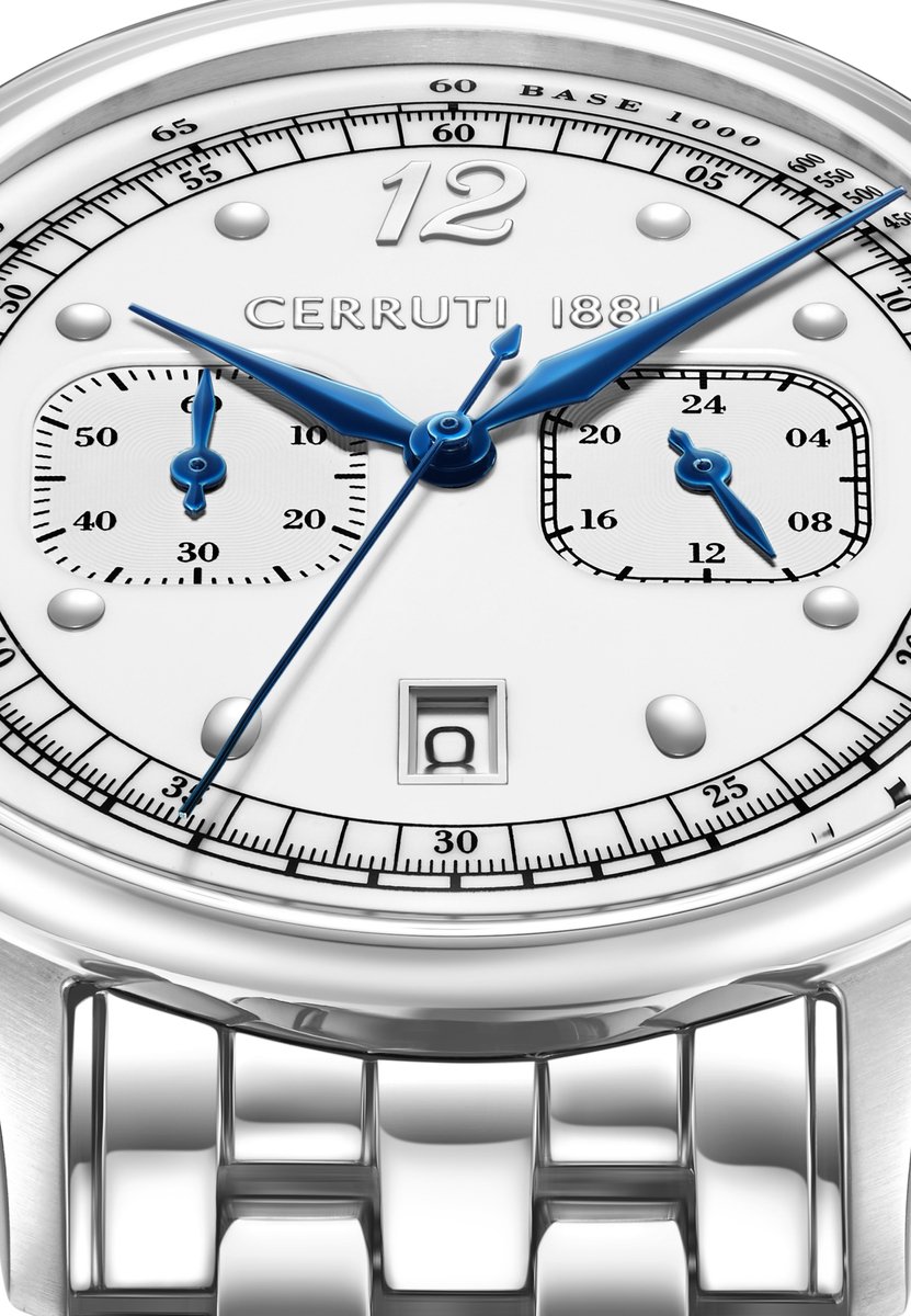 Chronograaf Dervio White - Blue