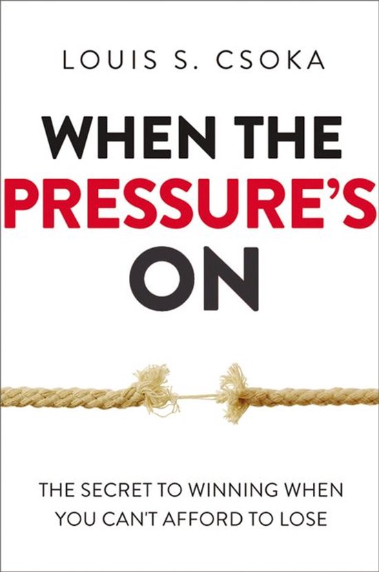 When the Pressure's On - cover