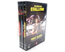 Rambo First Blood + First Blood Part II - First Blood Part III - 3 John Rambo Cult Films! Sylvester Stallone (NL Ondertiteling)