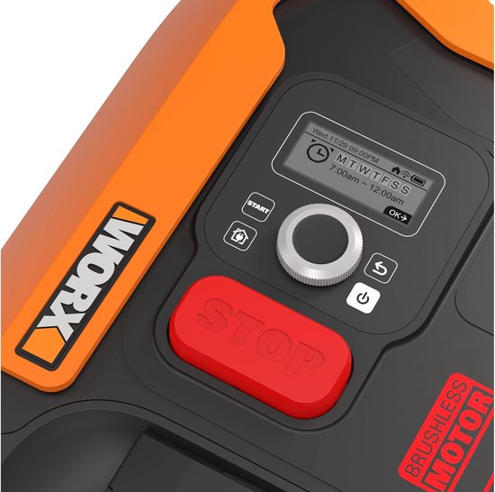 Worx Landroid M500 Plus - Robotmaaier - Geschikt voor oppervlakte (max.) 500 m² - Inclusief laadstation — afbeelding 4
