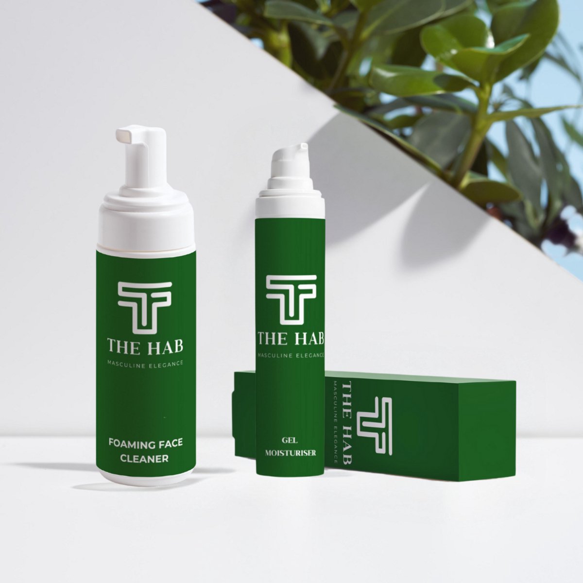 The HAB Essential – Skincare Set – Reinigen – Hydrateren – Voor een Frisse Uitstraling
