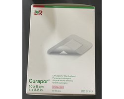Lohmann&Rauscher - Curapor Chirurgisch Wondverband - 10 x 8 cm