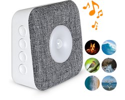 Wikoo® Vogelhuisje met Geluid - Zwitscherbox - Vogelgeluiden Huisje met Geluid - Met Sensor - voor op Toilet - Bewegingsmelder - Singing Bird Box - 9 Verschillende Geluiden - Rustgevende Geluiden - voor Thuis, Kantoor, WC of Badkamer