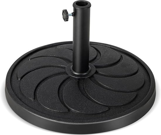 UISEBRT Universal Base Plate, Parasol Stand, Metal Bottom Sleeve