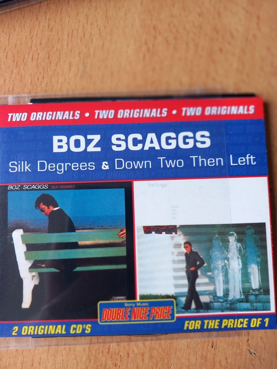 BOZ SCAGGS - SILK DEGREES + DOWN TWO THEN LEFT ( 2 CD )
