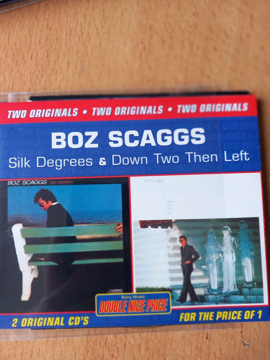 BOZ SCAGGS - SILK DEGREES + DOWN TWO THEN LEFT ( 2 CD )