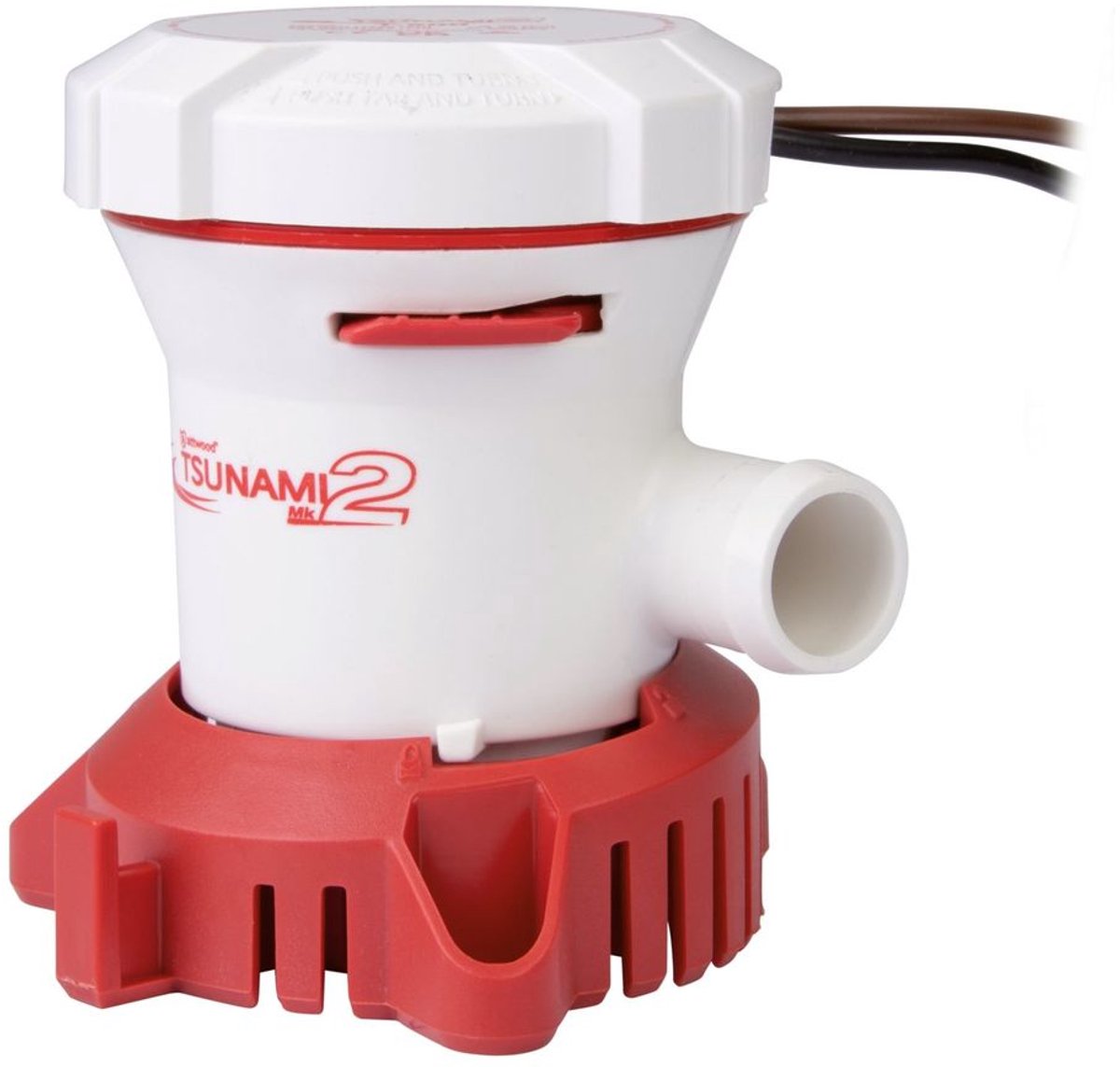Attwood Tsunami Mk2 500 1680l/h Lenspomp 12v 93 x 91 x 97 mm