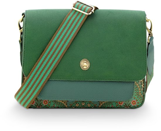 Pip Studio sac à épaule bandoulière Fenna Cross Body Bag Jabali Green vert foncé