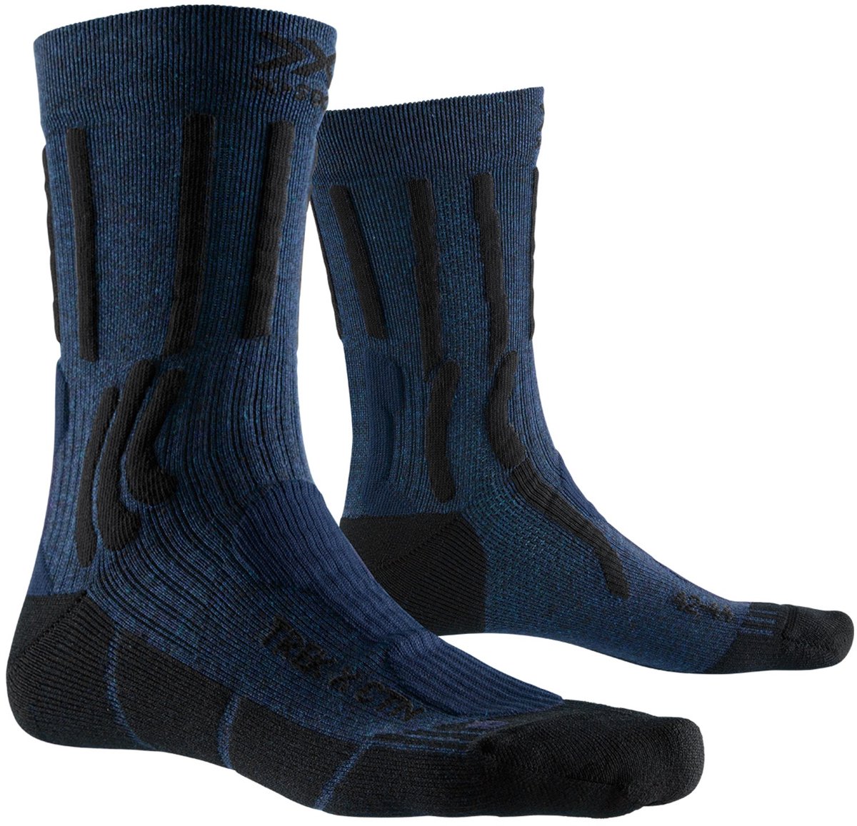 X-socks Wandelsokken Trek X Katoen/polyamide Blauw