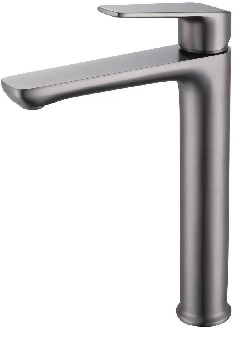 Profielenloods - Hoge wastafelkraan - Gunmetal
