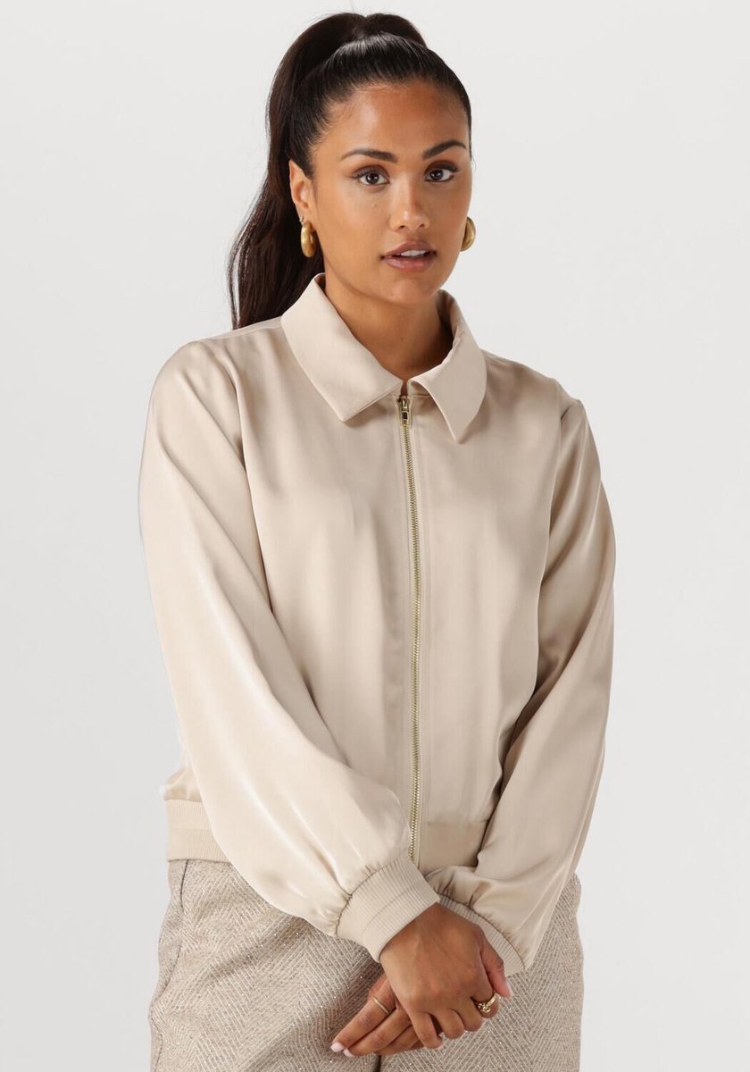 NUKUS Noa Bomber Blazers Dames - Beige - Maat XL