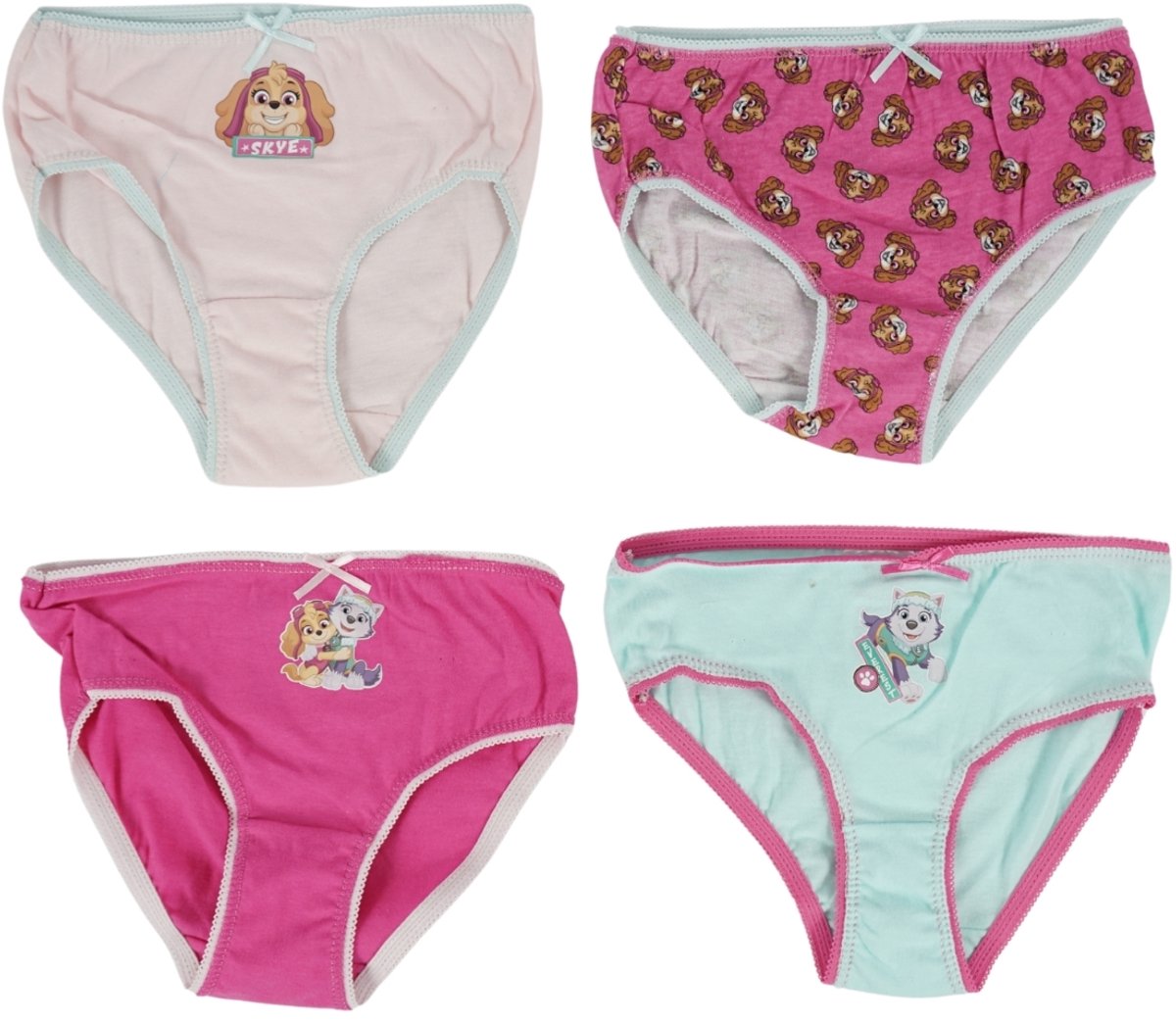 PAW Patrol onderbroeken - 4 Stuks Roze