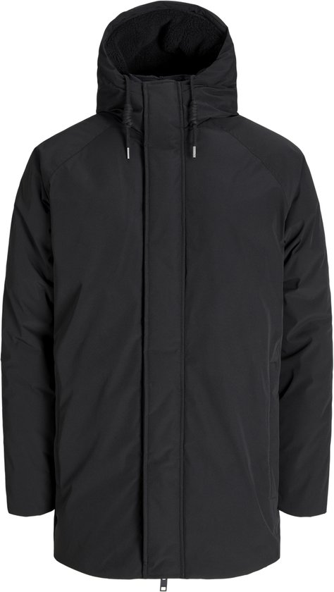 JACK & JONES parka jas Hush zwart | wehkamp