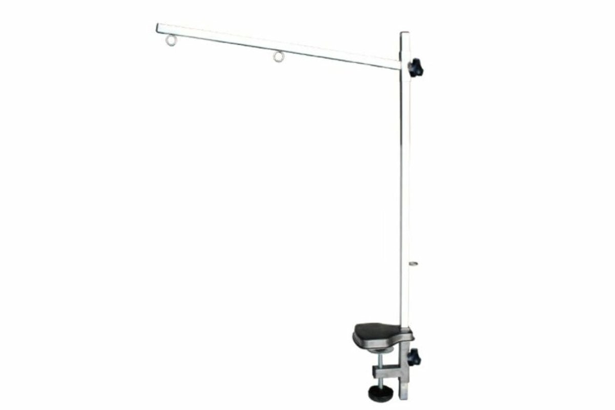 Trimarm Enkel Groot - Professioneel - Voor Trimtafel Hond - Met Trimlus - Opstaande Stang 100 cm