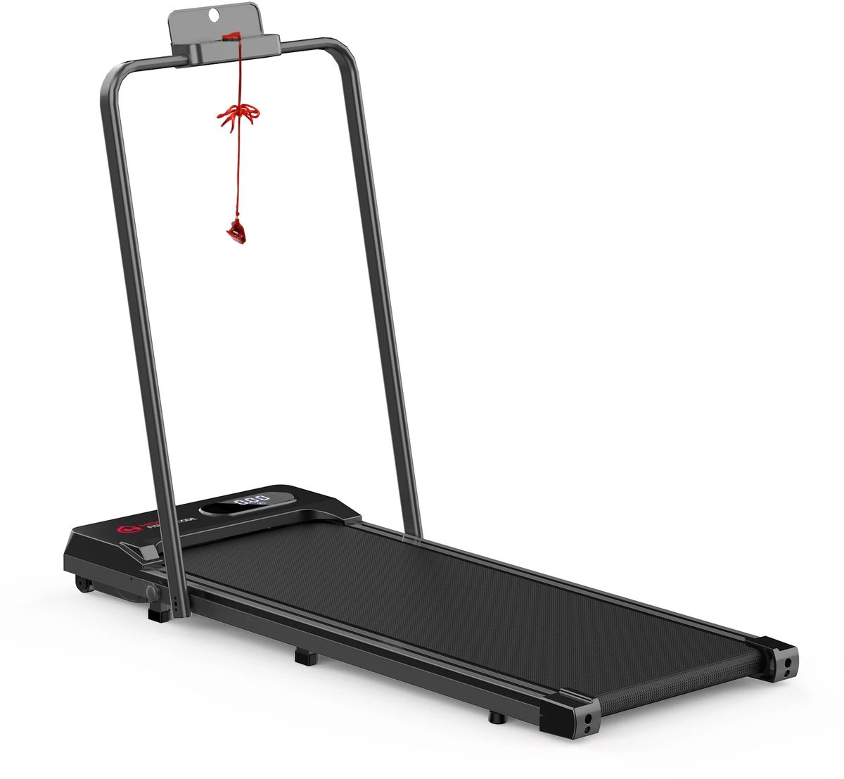 Maison Nordique - Loopband inklapbaar - Loopbanden - Loopbanden voor thuis - Loopband met hellingfunctie - 1 tot 6 km - Zwart