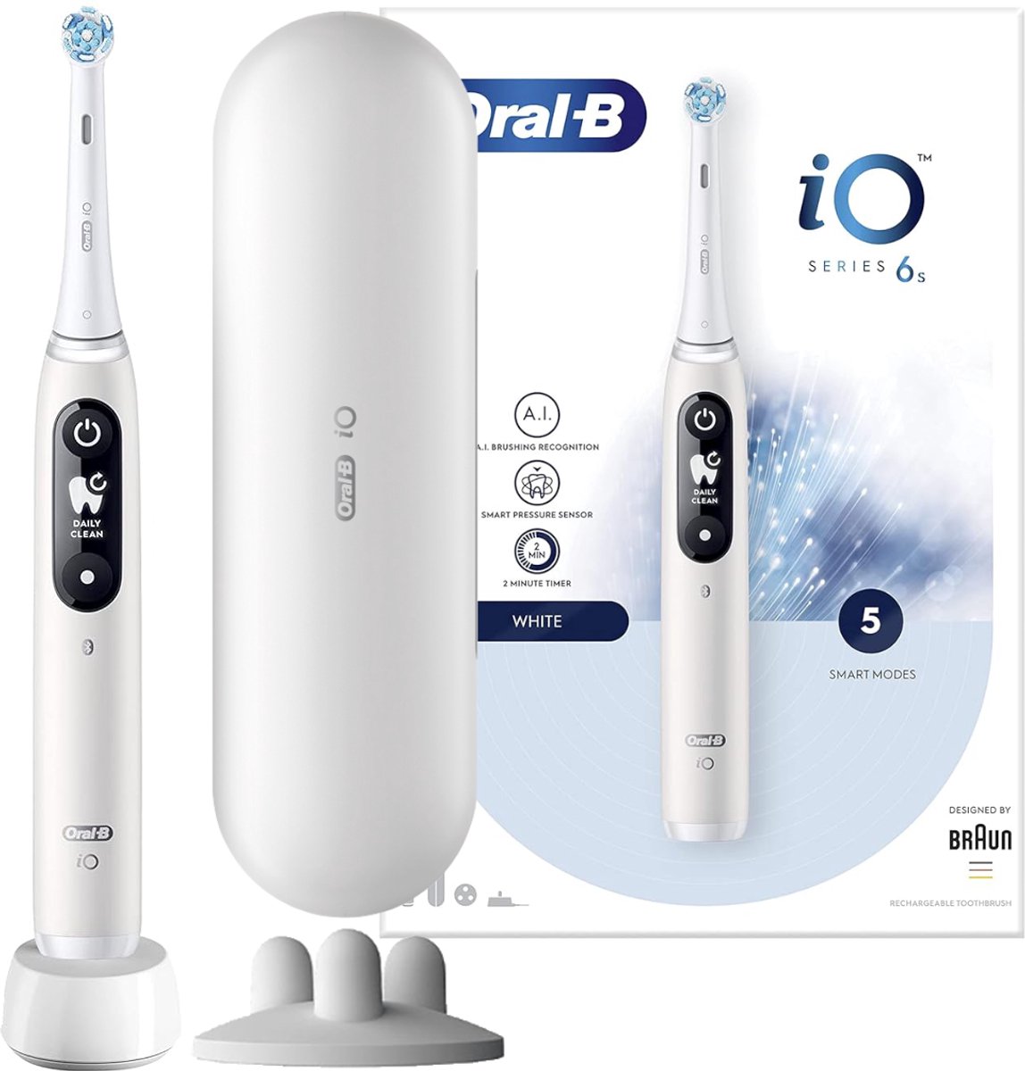 Oral-B iO Series 6 Elektrische Tandenborstel met AI - Oral-B - €140,80