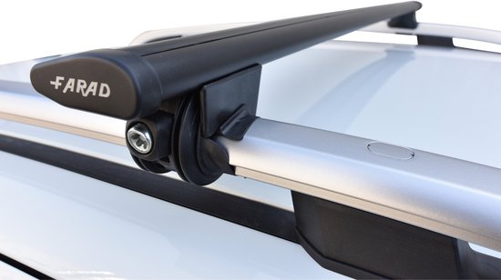 Galeries de toit adaptées pour Honda HR- V e:HEV (Hybride) à partir de 2022 barres de toit ouvertes - Aluminium - Capacité de charge élevée 100 kg - Wingbar Zwart - Merk Farad