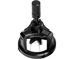 Koffietamper - Handmatige tamper - Magnetisch koffiedispensergereedschap - Koffiezetapparaataccessoire - Antislip naaldroerapparaat - Voor aanrecht - Werkstation - Bereiding - Poederafstrijker voor thuiscafé - 51 mm
