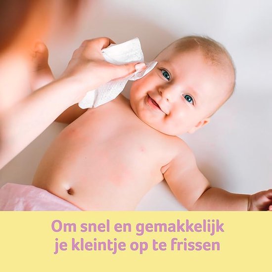 Zwitsal - Goedemorgen Vochtige Washandjes - 40 washandjes (2x20) van Zwitsal — afbeelding 4