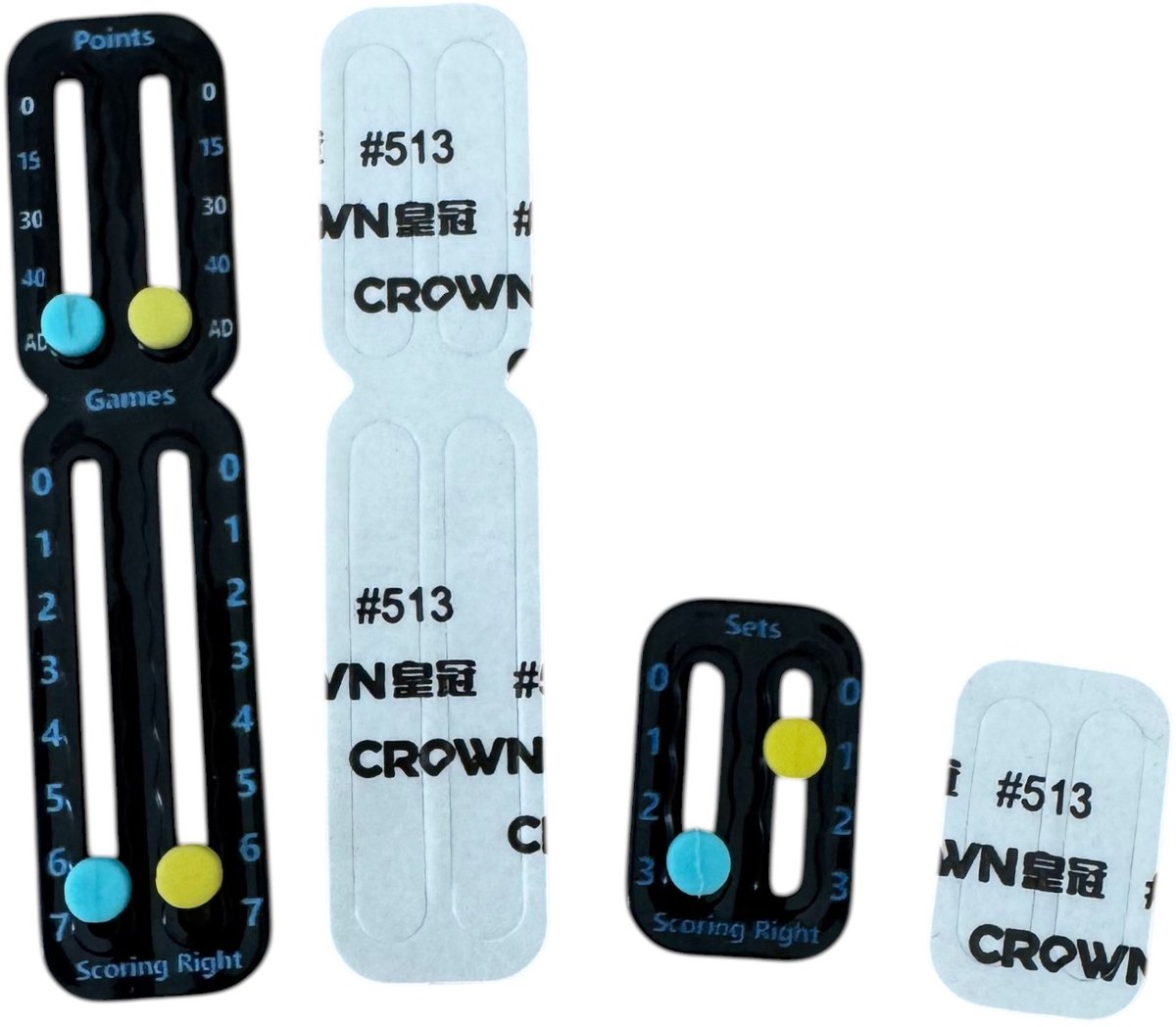 Puntenteller Accessoire voor Padel/Tennis Racket – Zelfklevend