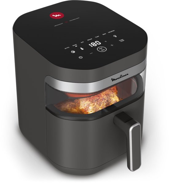 Moulinex Easy Fry Infrared EZ832HF0 – Airfryer XL - 7 L – Infra-Heat™ technologie – Kijkvenster