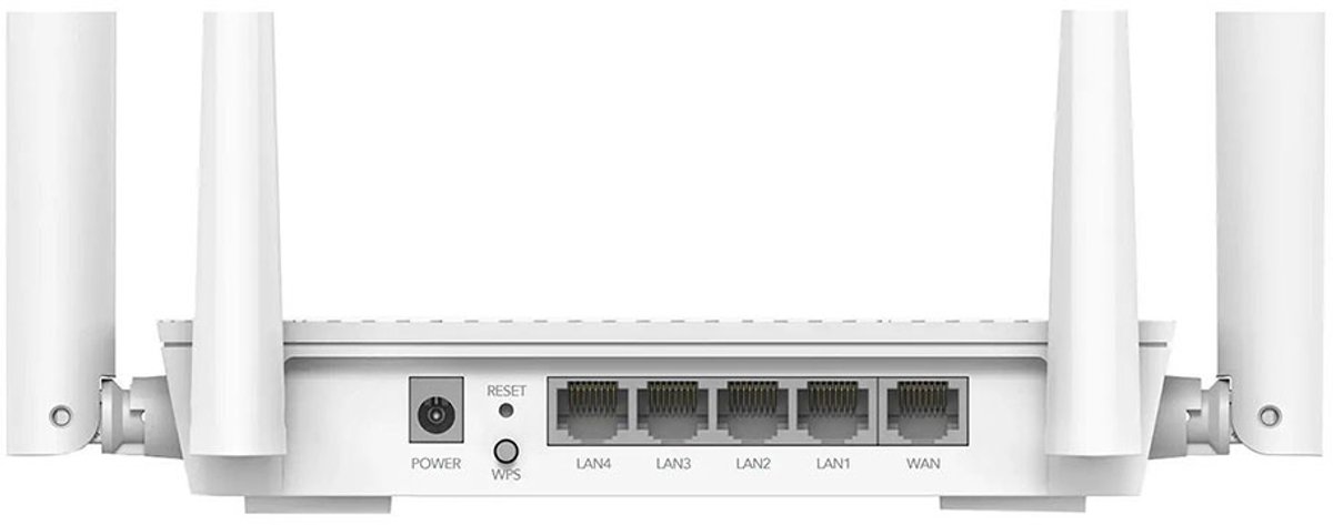 Cudy AX3000 Wi-Fi 6 Mesh Router – Dual-Band 2.4/5 GHz – 2402+574 Mbps – 4x Gigabit LAN – 200 Devices – Zwart – foto 5