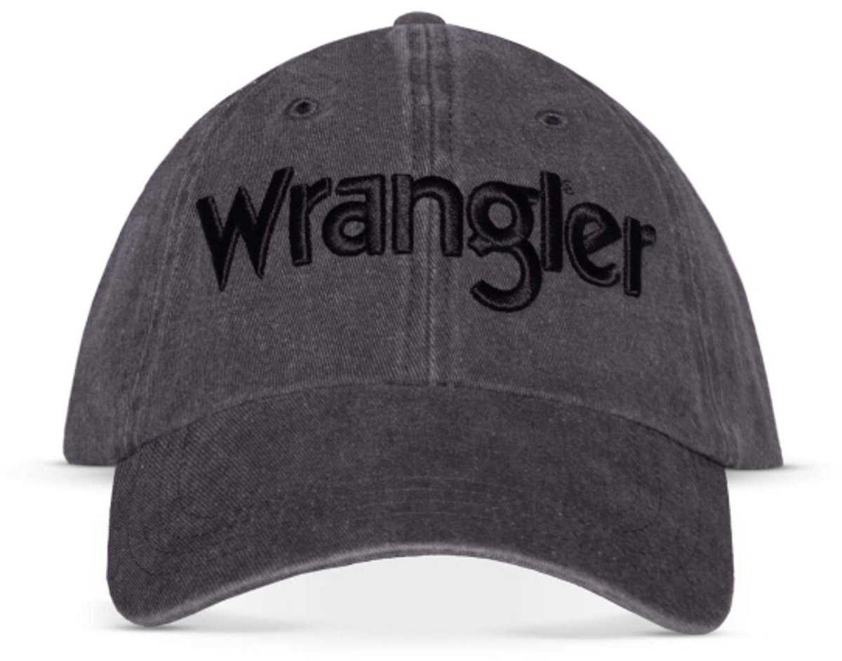 Wrangler - Logo Verstelbare pet - Grijs